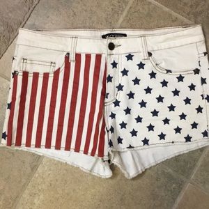 American Flag Shorts
